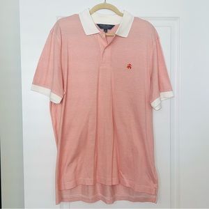Brooks Brothers Striped Polo Size Large NWOT